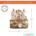 Luxury Home Spa Gift Basket - Honey & Almond Scent | Bath & Body Set for Men & Women - Buy Online on GoSupps.com
