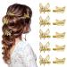 Hair Clips Butterfly Ladies Cute Alloy Flying Butterfly Hairpin Claws Clips Set for Hair 10pcs