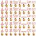 40Pcs Rose Gold Prom Cupcake Topper Prom Decorations for Party 2024 Prom Graduation Cupcake Topper 2024 Graduation Decorations Class of 2024 Prom Party Decorations 2024