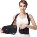 NeoTech Care Back Brace with Suspenders - Light & Breathable Lumbar Support Belt for Lower Back Pain - Size S, Black Color - Buy Online on GoSupps.com