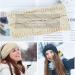 Winter Knitted Headband - Beige Braided Ear Warmer for Women | Fleece Lined Sports Yoga Hairband | Elastic Wide Headbands UK - Buy Online on GoSupps.com
