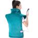Large Heating Pad for Back and Shoulder, 24inx33in Heat Wrap with Fast-Heating and 4 Heat Settings, Auto Shut Off Available - Green A-green