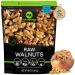 Raw Walnuts Halves & Pieces, Unsalted, Shelled, Superior to Organic (48oz - 3 LB) Bulk Nuts Packed Fresh in Resealable Bag - Healthy Protein Food Snack, All Natural, Keto Friendly, Vegan, Kosher 48 Ounce