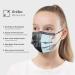 50-Pack Small Size Disposable Face Masks - Made in Germany - Type IIR & CE Certified - Breathable Triple Layer - Roses Design - 99.78% Filtration - Elastic Earloops - Buy Online on GoSupps.com