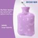 DICEVER Hot Water Bottle with Soft Cover 2L Hot Water Bag for Menstrual Cramps Neck and Shoulder Pain Relief Hot and Cold Therapies Hand Feet Warmer Purple Dark Purple - Buy Online on GoSupps.com
