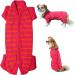 Shop XL Red & Orange Striped Dog Shirts - Soft Breathable Clothes for Small to Large Dogs | Kickred - Buy Online on GoSupps.com