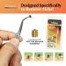 TickEase Dual-Tipped Tick Remover Tool for Humans & Pets - Tick Tweezers with Magnifier & Testing Instructions - Buy Online on GoSupps.com