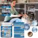 Dishwasher Deodorizer Tablets 36Pcs Deep Clean Descaler Pods Limescale Remover Dishwasher Detergent Effervescent Tablets - Buy Online on GoSupps.com