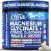 Clean Nutra Magnesium Glycinate Citrate Malate Orotate Taurate Supplement Complex + 10 Strain Probiotic Prebiotics FOS GOS Inulin Sleep Calm Support Apple Pectin 120 Vegan Capsules
