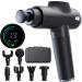 Fusion Black Pro Muscle Massage Gun Deep Tissue Percussion Muscle Massager Gun for Athletes Pain Relief Therapy and Relaxation, Percussion Therapy Chiropractor Massager, Body Massager (Black Pro)