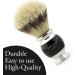 Haryali London Black Silver Tip Badger Hair Shaving Brush with Holder - 1 Count - Buy Online on GoSupps.com
