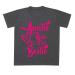 Pink Auntie Custom Name is My Bestie Baby T Shirt Top Aunty 7-8 Years Dark Heather