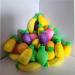 Snowflakeheaven Sherbet Fruits sweets 70 per pack. Each fruit contains different flavored sherbet Banana Strawberry Grape Lime Pineapple and Orange. Great fun for children. - Buy Online on GoSupps.com