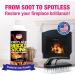 Quick N Brite Fireplace Gel Cleaner Kit - Nonabrasive 16 oz Ideal for Brick Stone Tile & Marble - Made in the USA - Buy Online on GoSupps.com