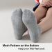 EPEIUS Kids Low Cut Socks 6 Pack - Seamless No Show Socks for Girls/Boys in Small Black/White/Grey - Buy Online on GoSupps.com