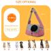 Flovippet Sling for Dogs & Cats | Breathable Dog Carrier Bag for Small Dogs (5kg) - Perfect for Outdoor Trips - Soft & Comfortable (Pink) - Buy Online on GoSupps.com