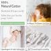 Joey + Joan Pack and Play Sheets - 2 Pack Fitted Sheets for 4moms Breeze Plus & Breeze Go Playard - Grey Lamb/Stripes Design - Fits Up to 30 x 43 Inch Mattress - Buy Online on GoSupps.com