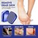Portable Nano Glass Foot File - Professional Callus Remover for Wet/Dry Use | Painless Foot Care Tool for Cracked Skin | Pedicure Kit in Blue - Buy Online on GoSupps.com