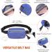 Shop TUDEC Dogs Jogging Line with Belly Belt | Reflective Free-Handed Leash for Large & Medium Dogs - Convenient Pocket & Cotal Bag Dispenser in Blue Gray - Buy Online on GoSupps.com
