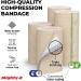 Premium Cotton Latex-Free Elastic Bandage Wrap 4 & 6 4-Pack - Self-Closing Compression Bandage - Washable & Reusable - Buy Online on GoSupps.com