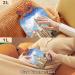 Buy Naanle Maple Big Ben 2L Transparent Hot Water Bottle - Large Heat & Cold Therapy for Pain Relief | Ideal for Bed & Hand/Foot Comfort - Buy Online on GoSupps.com