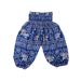 Lofbaz Children Hippy Thai Harem Aladdin Pirate Kids Pants Bohemian Baggy Colorful 18 Months Elephant Blue