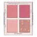 Carter Beauty Blusher Palette - Highly Pigmented 3 Matte & 1 Shimmer Shades - Cruelty-Free - Cool-Toned Aphrodite Palette - 0.48 Oz - Buy Online on GoSupps.com
