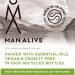 Man Alive Beard Oil - 50ml Natural Skincare with Oatmeal, Argan, Jojoba & Almond Oil - Lemon & Bergamot Scent - Ideal Men's Gift for Softening Facial Hair - Buy Online on GoSupps.com