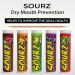 Xero Picks Sourz Flavored Toothpicks - Fresh Breath Variety Pack - 100 Picks (Pack of 5) - International Shipping Available - Buy Online on GoSupps.com