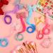 6 Colors Unicorn Wig Hair Clips Bows for Girls - Glitter Style Hair Extensions for Kids Princess Costume Dress Up - Buy Online on GoSupps.com