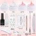 Makartt Solid Builder Nail Gel Kit - All-in-One Spring Hard Gel Extension Set with UV/LED Lamp, Base & Top Coat, File, Dual Forms, Picker, Pusher, Silicone Molds, Sculpting Brush - Buy Online on GoSupps.com