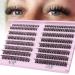 Individual lashes Cluster Lashes DIY Eyelashes Individual Wispy Cluster Eyelash Extensions Lash Clusters 2 Styles Mixed Cluster Lashes Extensions by Goddvenus A-40p&50P