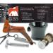 Shop G.B.S Shaving Set - Long Handle Razor Brush Bowl & Natural Soap | Premium Grooming for Men - Buy Online on GoSupps.com