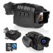 CREATIVE XP 2021 Digital Night Vision Monocular for 100% Darkness - Travel Infrared Monoculars Save Photos & Videos - IR High-Tech Spy Gear for Hunting & Surveillance - Card Reader Included Black