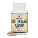 Nattokinase Supplement 4,000 FU Servings 120 Capsules (Derived from Japanese Natto) Systemic Enzymes for Cardiovascular and Circulatory Support by Double Wood