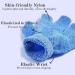 Reusable Blue Exfoliating Glove - 2pc Set for Body Scrubbing and Dead Skin Removal - Buy Online on GoSupps.com