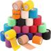 24 Pack Rainbow Cohesive Wrap Bandages 2 x 5 Yards - Self Adherent First Aid Tape for Sports Injuries - Elastic and Self Adhesive Bandage Wrap for Wrist and Ankle - 24 Count - Buy Online on GoSupps.com