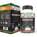 Turkey Tail Mushroom Supplement - 120 Capsules for Immune Support & Energy Boost | Lions Mane, Cordyceps, Chaga, Reishi, Shiitake for Cognitive Focus - Buy Online on GoSupps.com