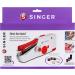 Singer Bundle: Stitch Sew Quick Machine with 12 Class 15 Threaded Bobbins, Assorted Colors & 10ct Regular Point Needles - Buy Online on GoSupps.com