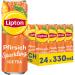 Lipton Ice Tea Sparkling Peach iced tea with carbon dioxide and peach taste disposable (24 x 0.33 l) (packaging design can deviate) 330 ml (24 Pack)