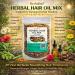 HERBALISTA Premium Herbal Hair Oil Mix 3.5oz (100g) | 20 Mexican-Inspired Ayurvedic Herbs | Longer-Looking Hair Stronger-Feeling Roots Fuller Volume & Natural Shine | DIY Oil Infusion | Hair Care - Buy Online on GoSupps.com