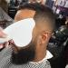 riskaLa Beard Shaper | Easy to Clean Lineup Tool Also as Blocking Card for Hair Building Fibers Product Hair Line Shaping Product Riskala White - Buy Online on GoSupps.com