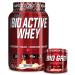 iSatori Bio-GRO Vanilla Ice Cream (60 Servings) & Bio-Active Whey Protein Powder Vanilla Swirl (30 Servings)