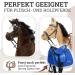 Esposita Bitless Bridle for Wooden Horses - Small Blue | Premium Quality Equestrian Gear - Buy Online on GoSupps.com