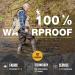 FISHINGSIR HISEA Waterproof Fishing Waders with Boots for Men and Women - Green Chest Waders for Hunting with Boot Hanger - Size M8/W10 - Buy Online on GoSupps.com