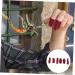 VILLCASE 12 Pcs Knit Mittens Thimble Set - Leather Finger Protectors for Knitting Sewing & Needle Felting - Craft Shield Covers & Thumb Thimbles - Buy Online on GoSupps.com