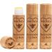 Bee Bella Lip Balm Combo Pack - Hydrating Lip Care 100% Natural Organic Beeswax with Vitamin E Handmade in USA 3 Each (Peppermint Unscented 6 Pack) - Buy Online on GoSupps.com