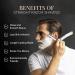 Stainless Steel Straight Razor Travel Kit - Shave Ready Razor Collapsible Brush & Leather Case for Men - Buy Online on GoSupps.com