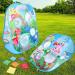 PRETYZOOM Kids Cornhole Game Set - Portable Outdoor Toss Game with 6 Bean Bags | 25x19 Light Blue - Buy Online on GoSupps.com