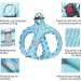 Haapaw Adjustable Dog Harness & Leash Set - No Pull Reflective Step-In Vest for Extra Small & Small Medium Dogs - Turquoise Breath 45.7-50.8 cm Weight 6.4-8.6 kg - Buy Online on GoSupps.com
